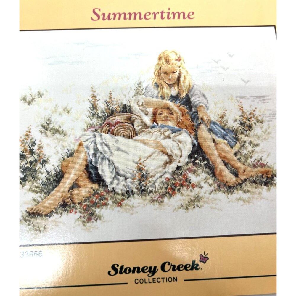 Lanarte Stoney Creek "Summertime" Cross Stitch Pattern Booklet